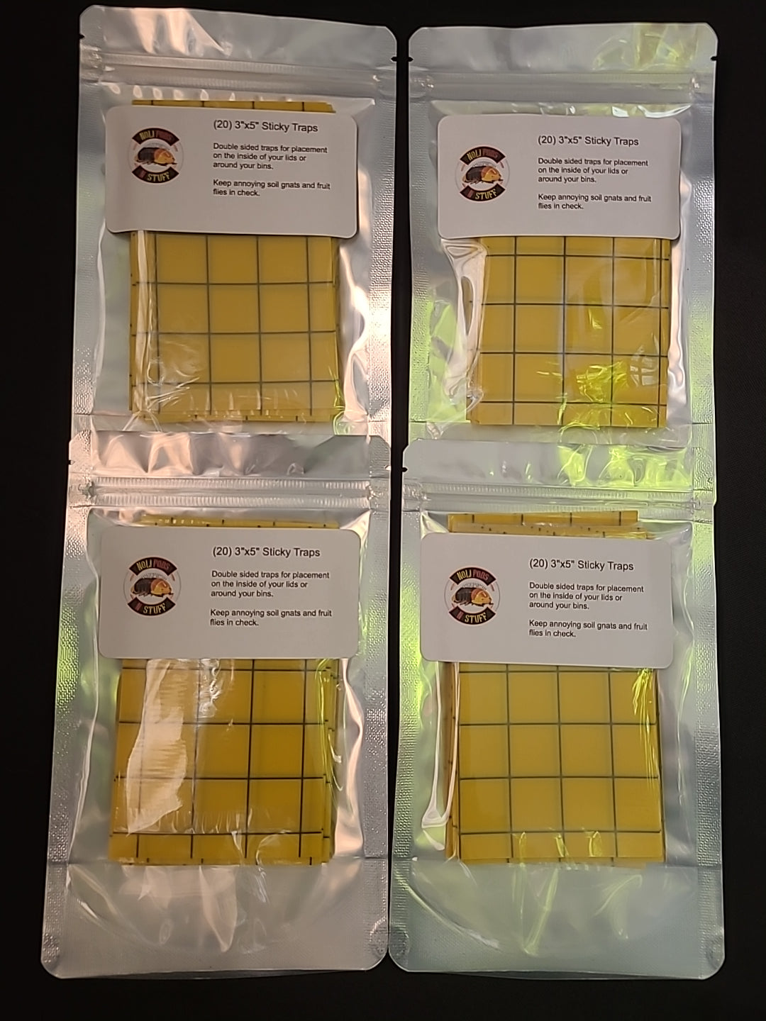 (20) 4x6” sticky traps