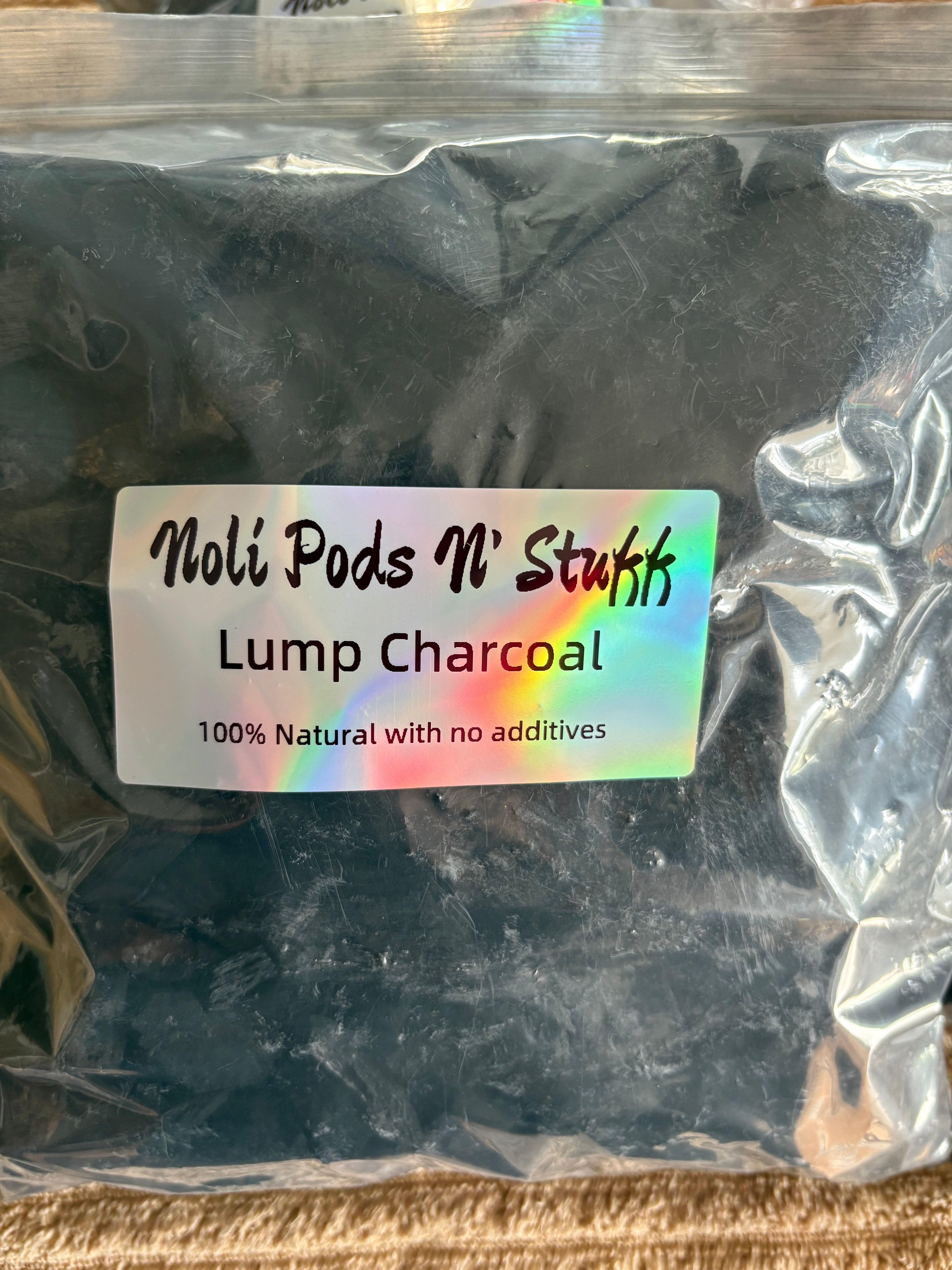 Natural lump charcoal – NoLi Pods N' Stuff