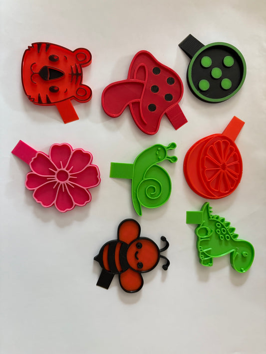 Assorted isopod feed dishes