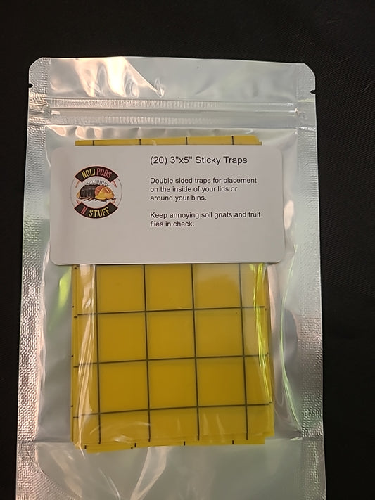(20) 4x6” sticky traps